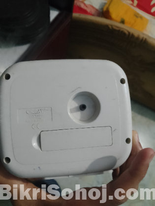 Time Piece Buzzer Alarm Clock Tbb-207 4.5 V Telephone Blue